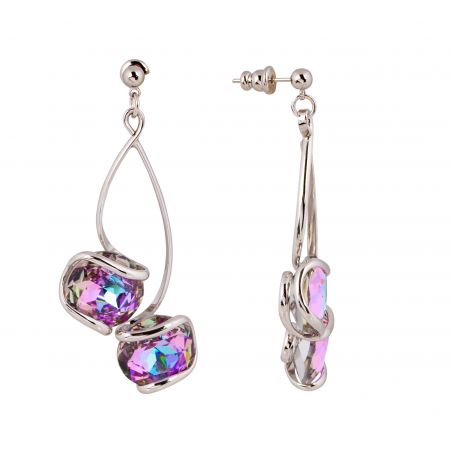 Boucles d'oreille Andrea Marazzini - Boucles d'oreilles Cherry Vitral Light Double