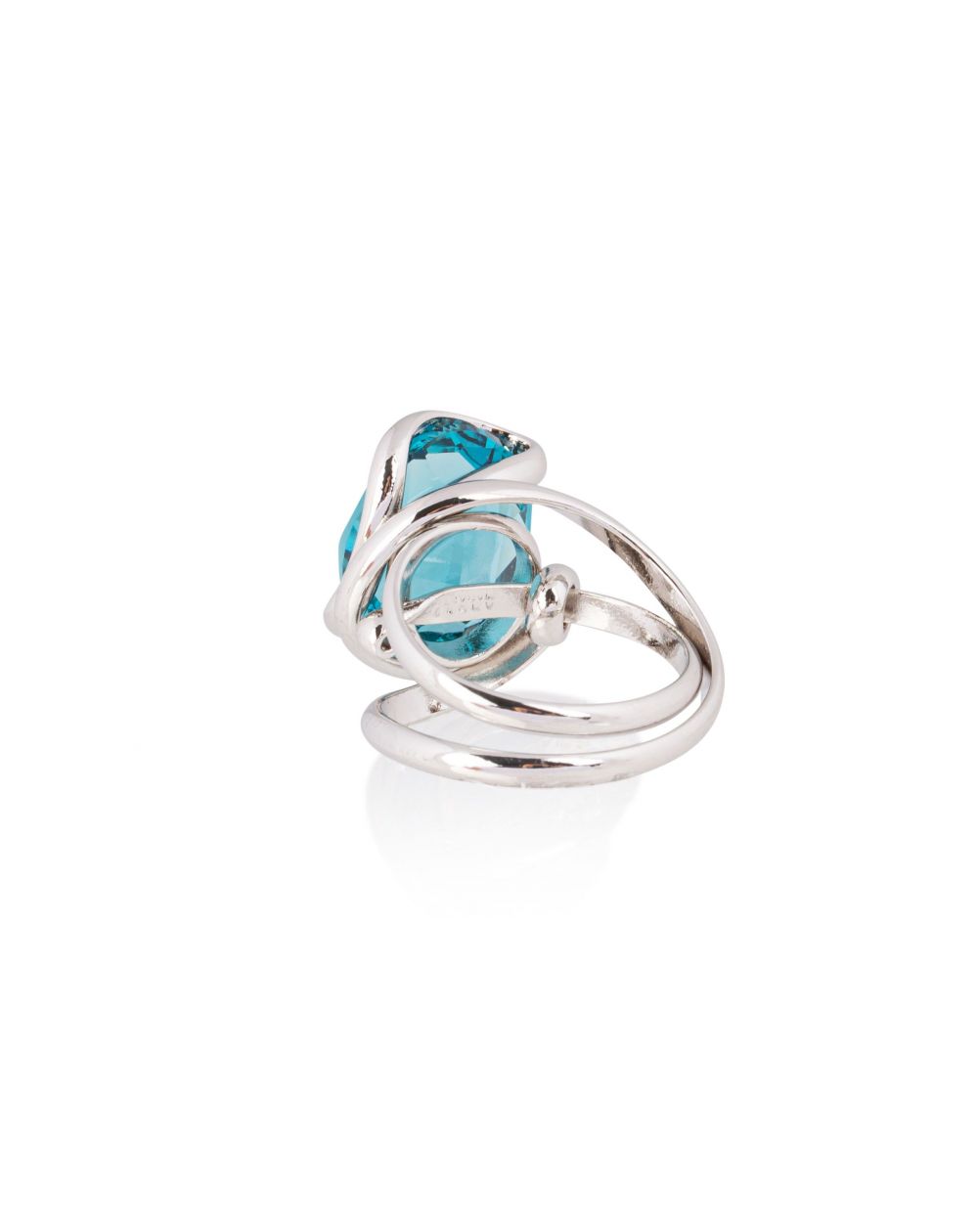 Andrea Marazzini - Bague Cristal Swarovski Ovale Turquoise