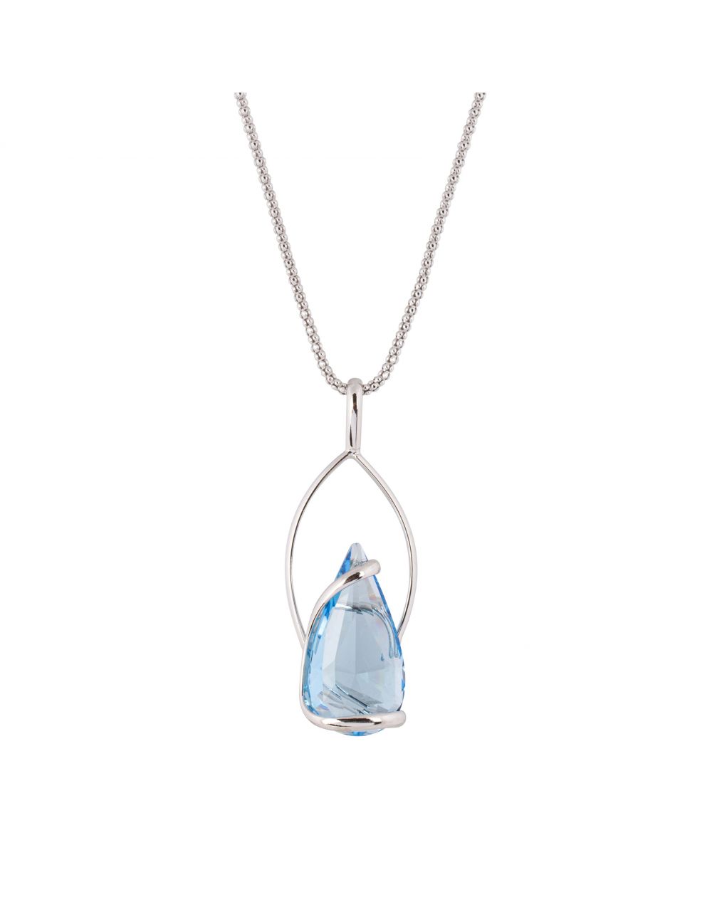 Collier Andrea Marazzini, pierre Swarovski Florence Aquamarine C9