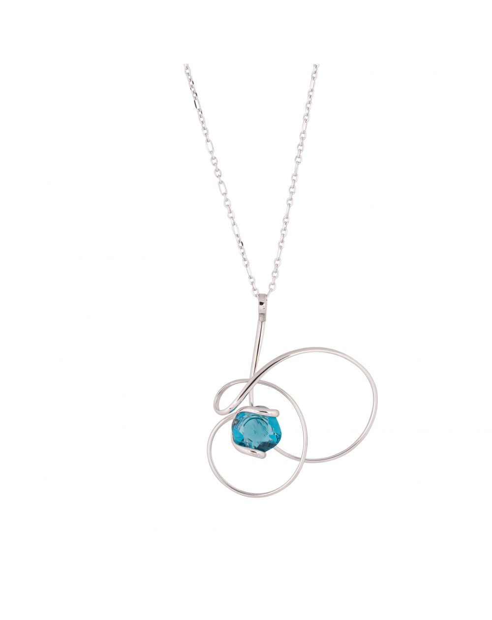 Collier Andrea Marazzini, pierre Swarovski Mini Turquoise Orchidea