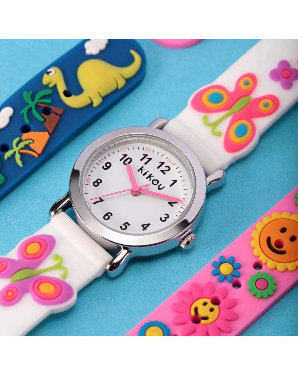 Mignon Kikou 26mm Mignon 26mm Papillons - Montre pour enfant