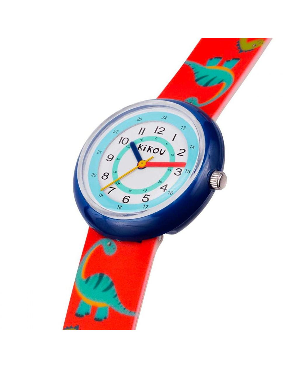 Montre Kikou Petits explorateurs 30mm Dinosaures - Montre pour enfant