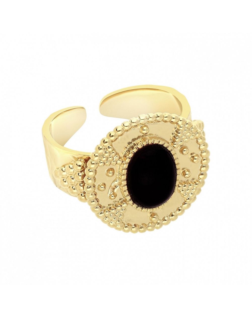 Bague Hipanema Anka Black - Bijoux de la marque Hipanema