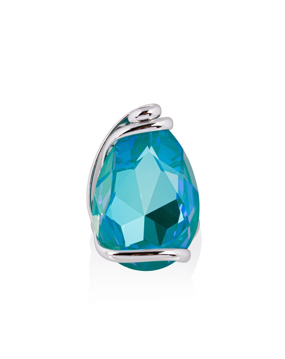 Andrea Marazzini - Bague cristal Swarovski New Drop Laguna Delite