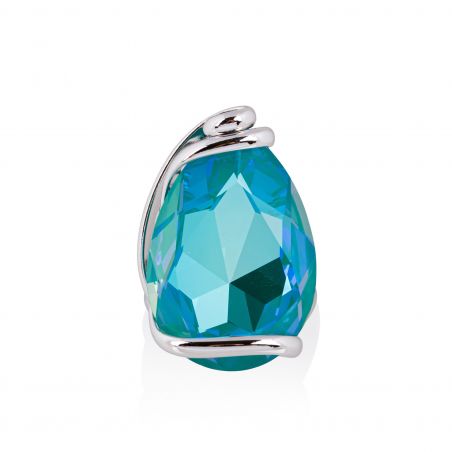 Andrea Marazzini - Bague cristal Swarovski New Drop Laguna Delite