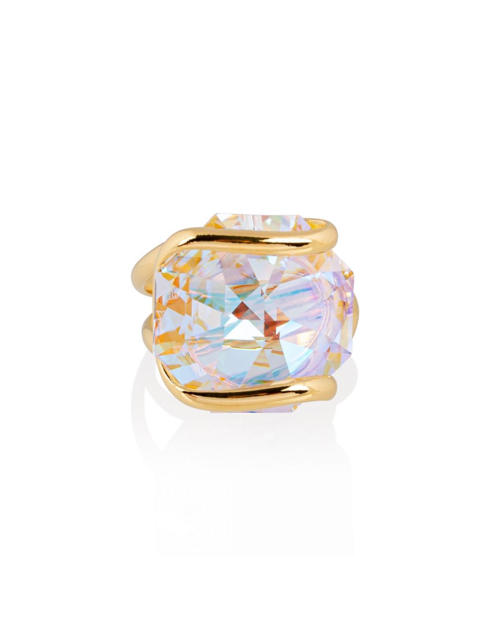 Andrea Marazzini - Bague cristal Swarovski Octagon AB