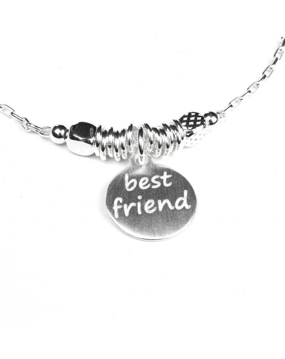 Bijou en argent - Lozenge Best Friend