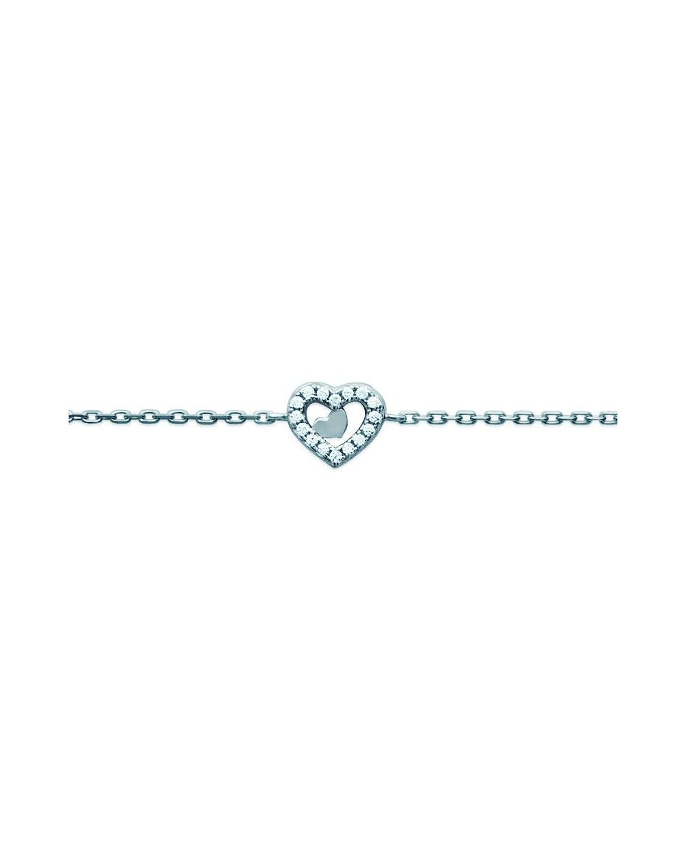 Bracelet argent 925 rhodie oz