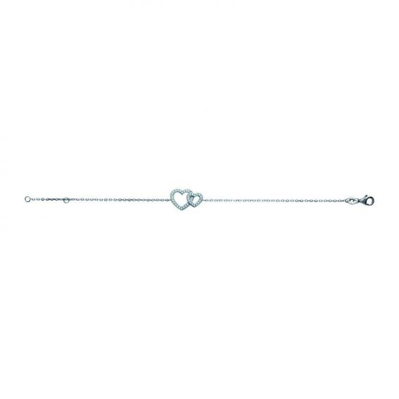 Bracelet argent 925 rhodie oz microserti