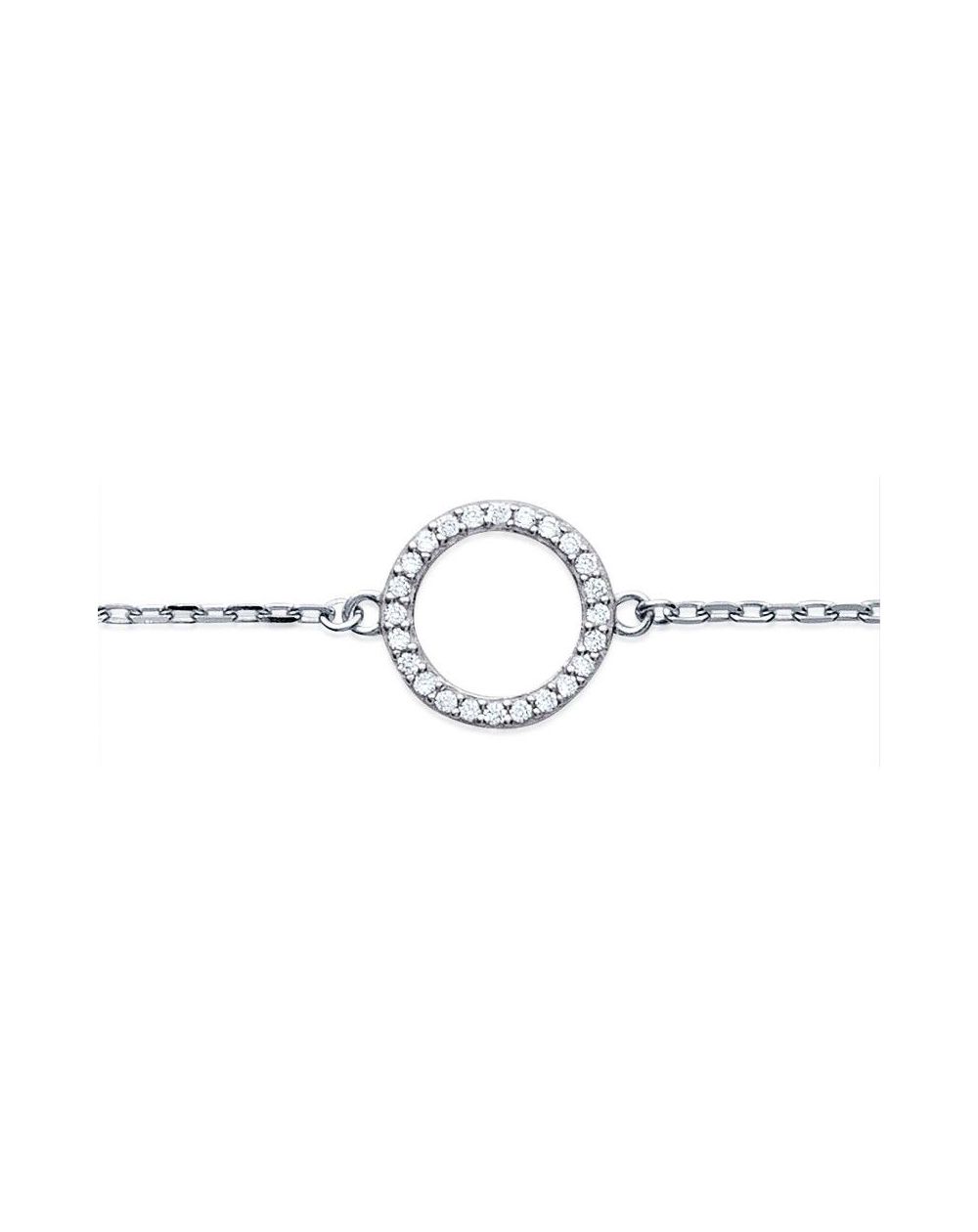 Bracelet argent 925 rhodie oz