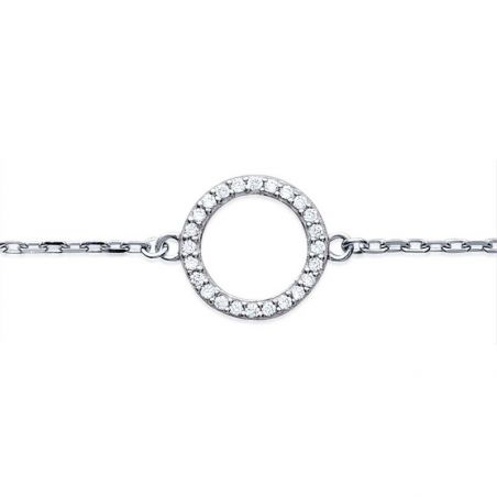 Bracelet argent 925 rhodie oz