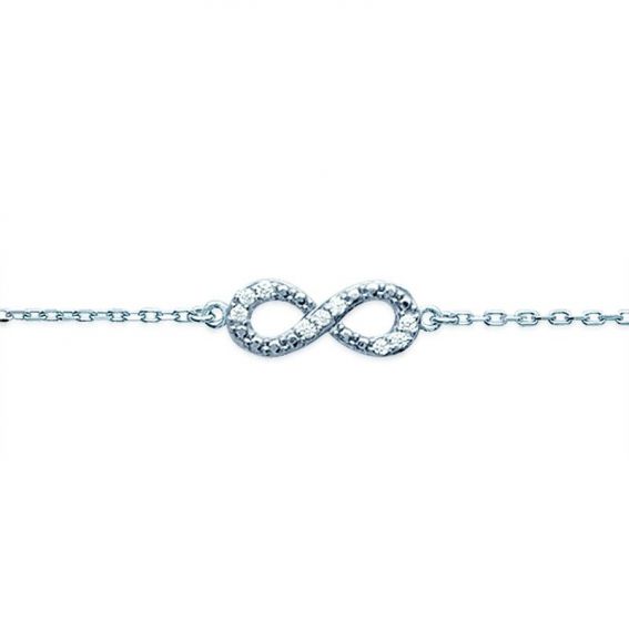 Bracelet argent 925 rhodie oz