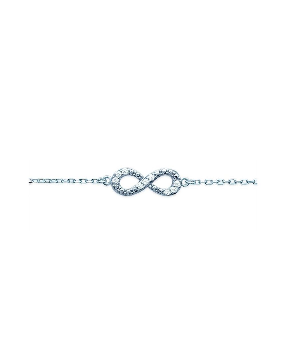 Bracelet argent 925 rhodie oz