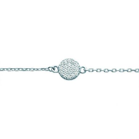 Bracelet argent 925 rhodie oz