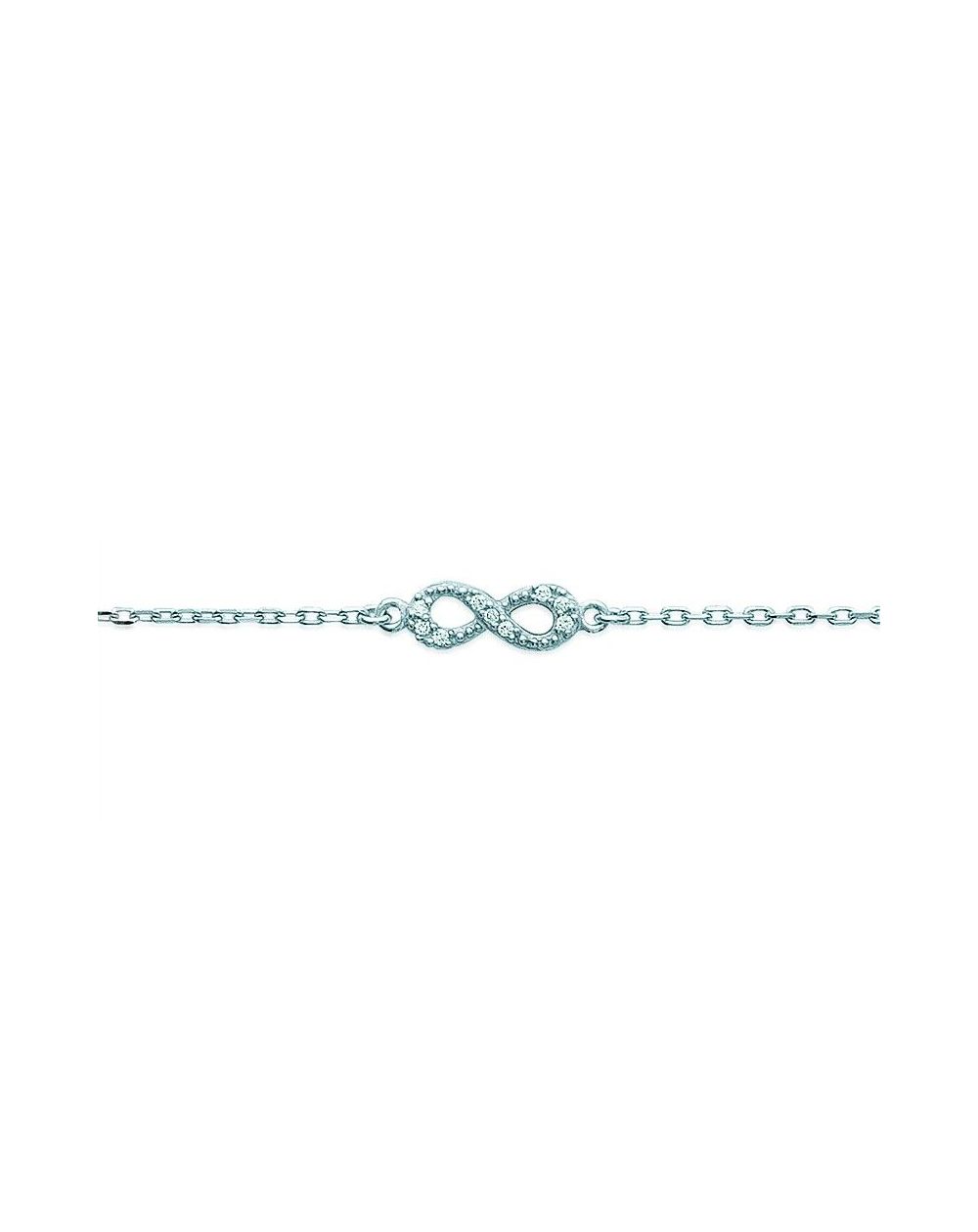 Bracelet argent 925 rhodie oz