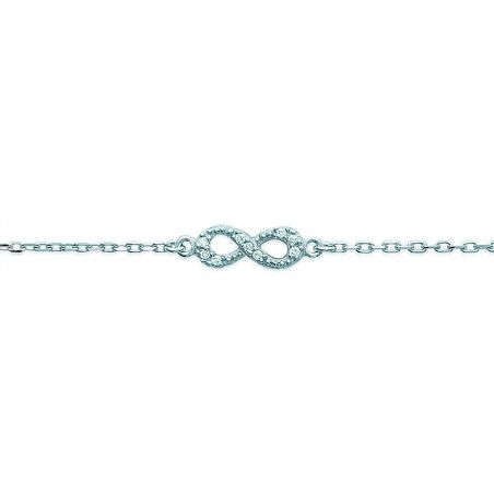 Bracelet argent 925 rhodie oz