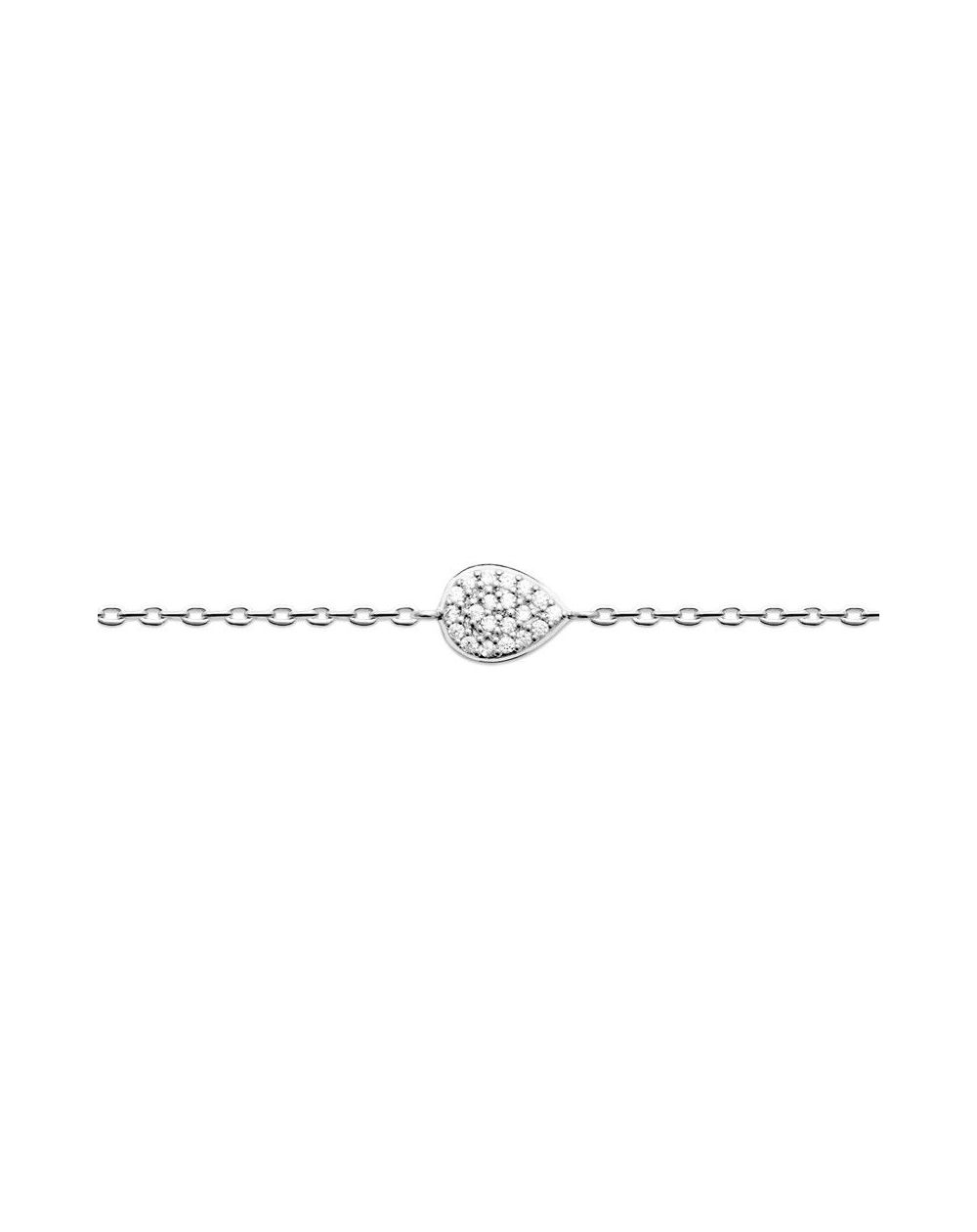 Bracelet argent 925 rhodie oz