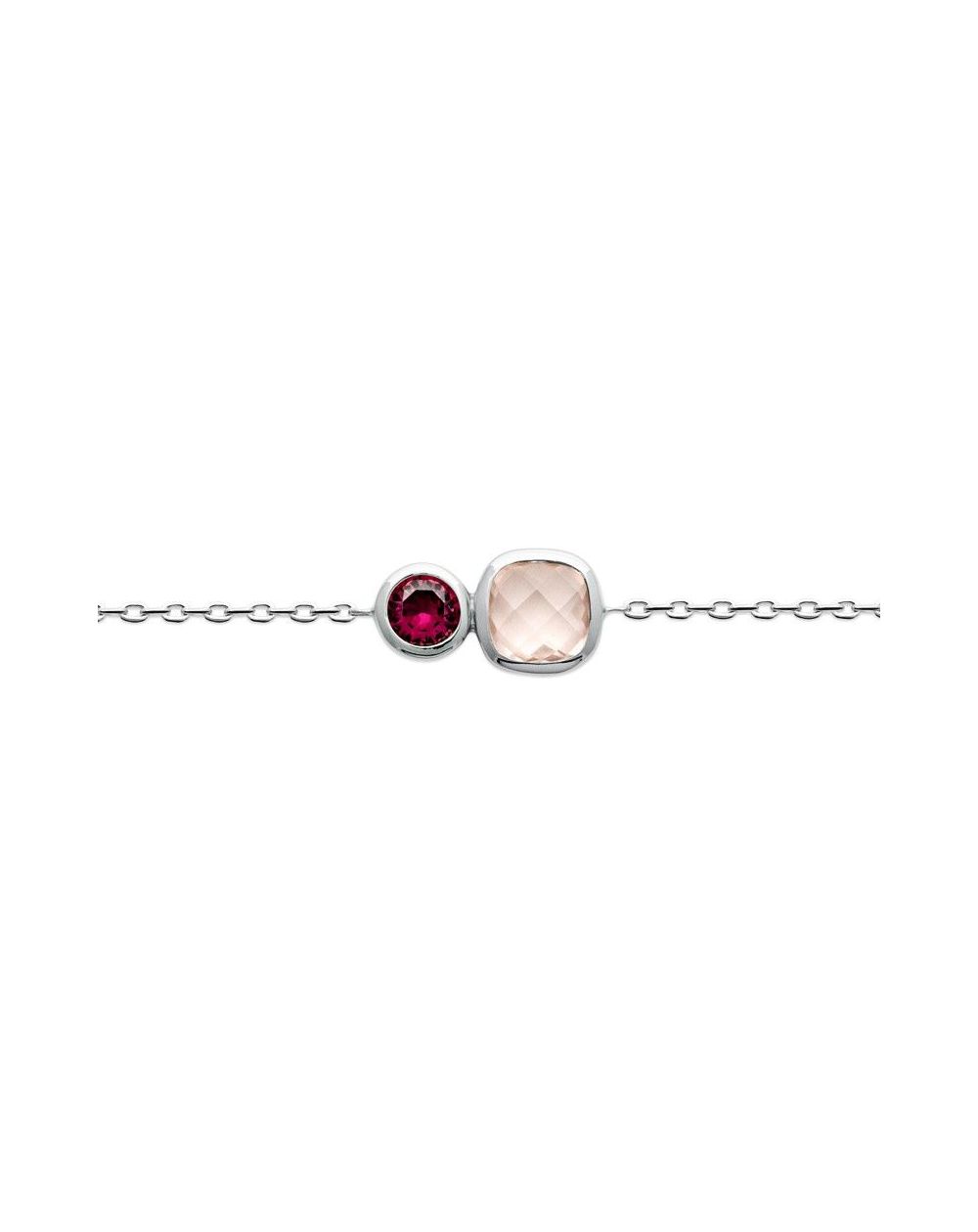 Bracelet argent 925 rhodie pv