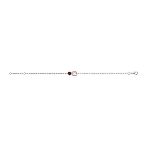 Bracelet argent 925 rhodie pv