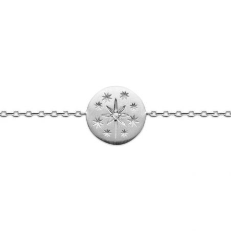 Bracelet argent 925 rhodie oz