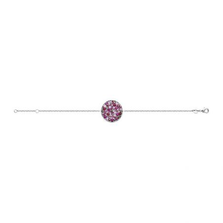 Bracelet argent 925 rhodie ps