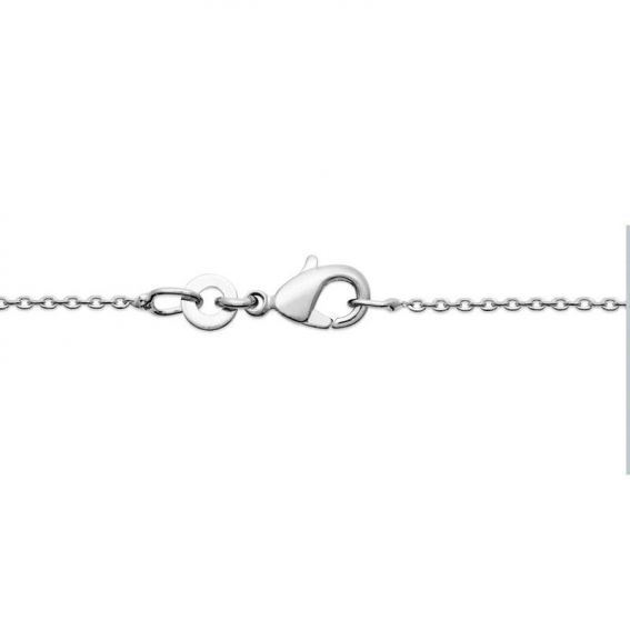 Bracelet argent 925 rhodie nacre