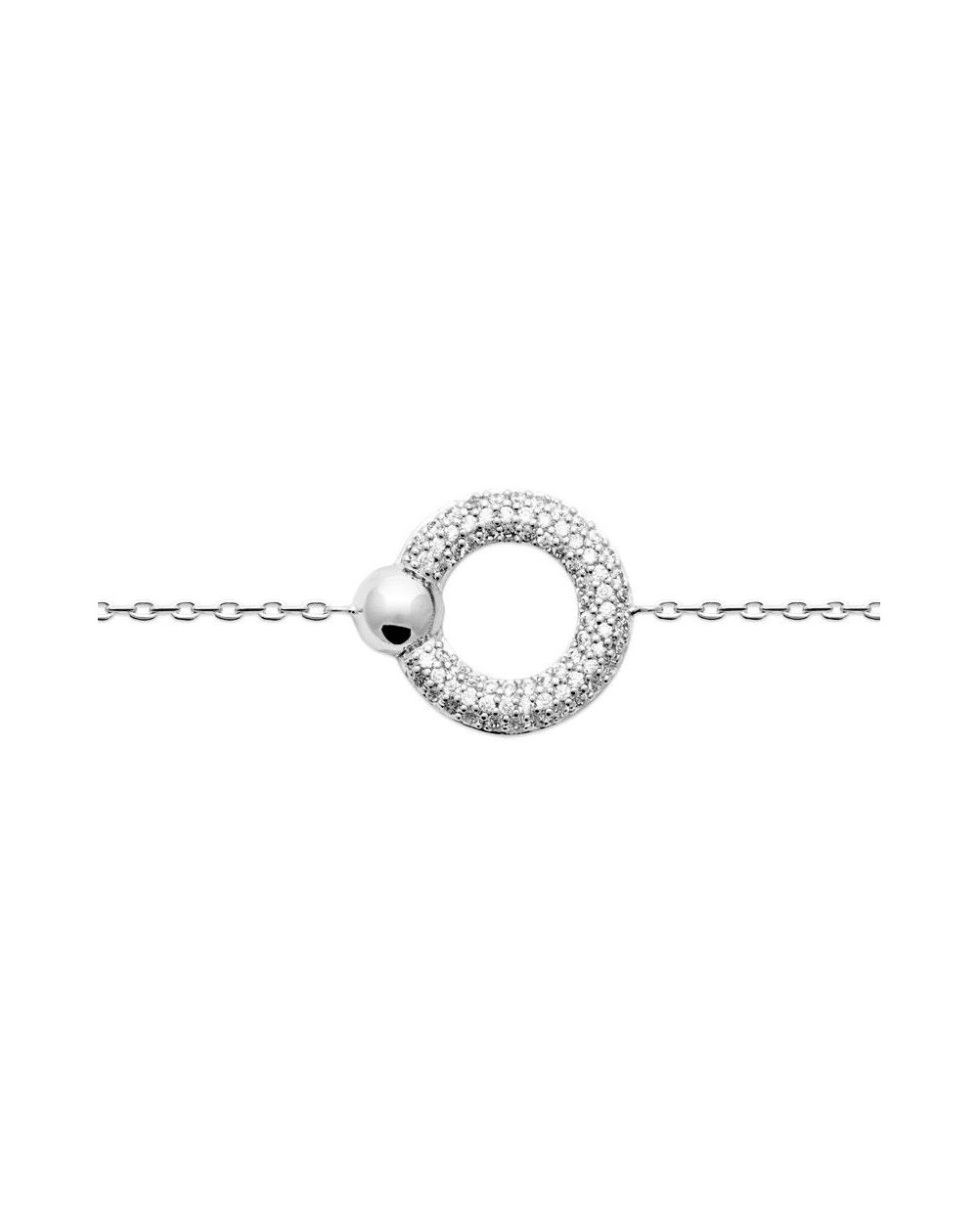 Bracelet argent 925 rhodie oz