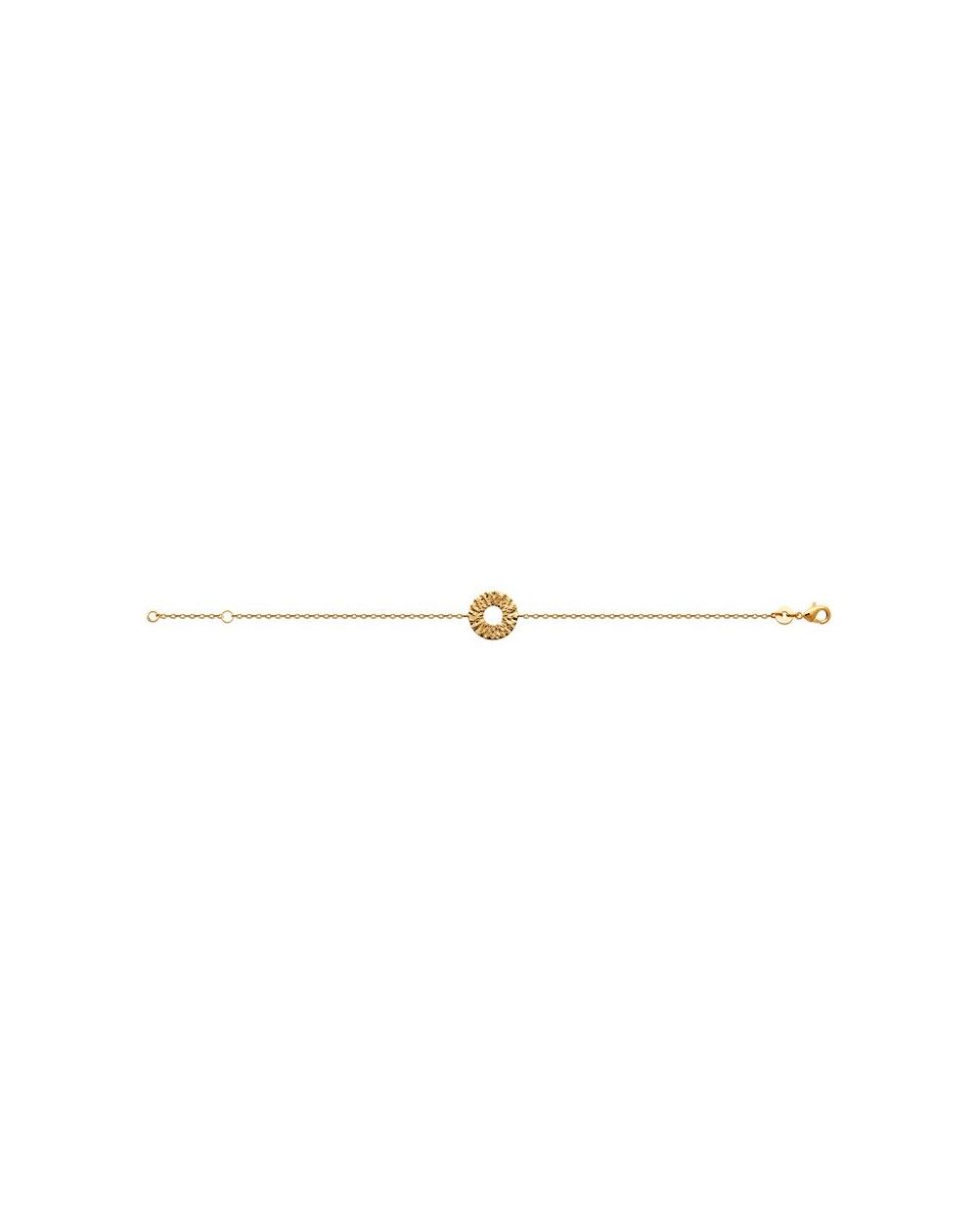 Bracelet pl-or 750 3mic