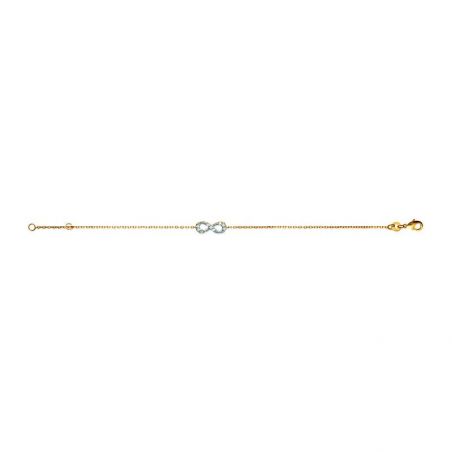 Bracelet pl-or 750 3mic bic oz