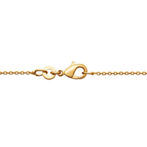 Bracelet pl-or 750 3mic pierre de lune