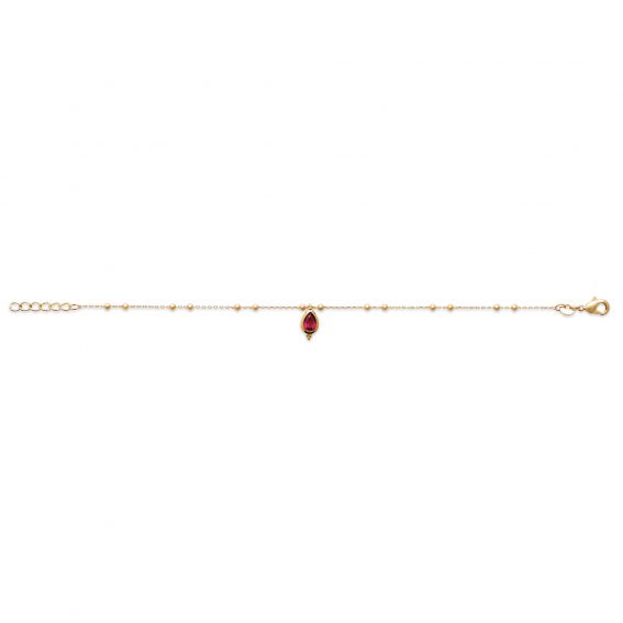 Bracelet pl-or 750 3mic ps