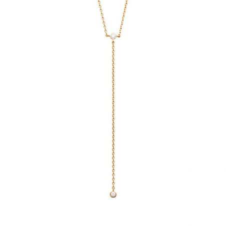 Collier pl-or 750 3mic oz