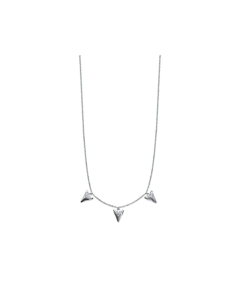 Collier argent 925 rhodie oz