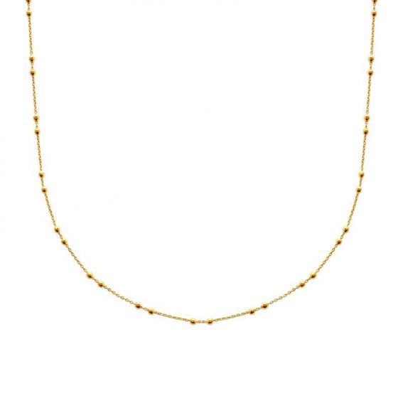 Collier pl-or 750 3mic