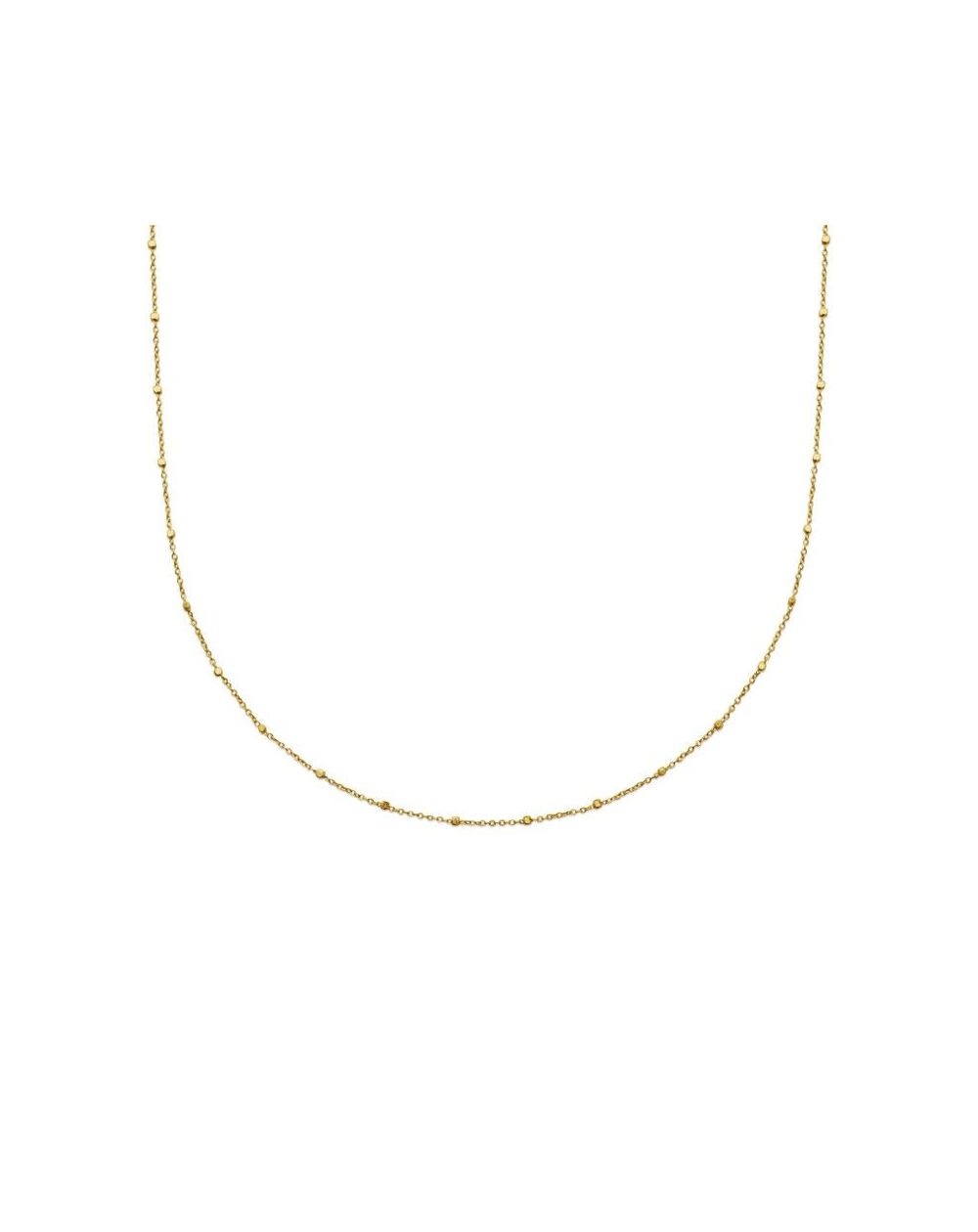 Collier pl-or 750 3mic