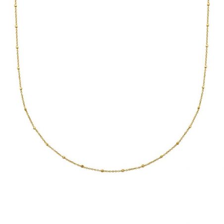 Collier pl-or 750 3mic