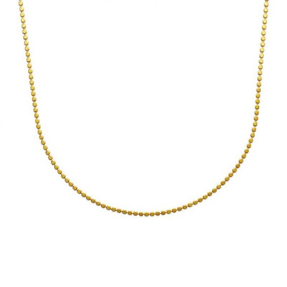 Collier pl-or 750 3mic