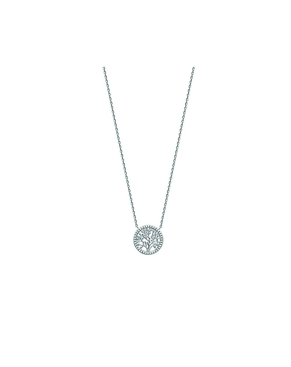 Collier argent 925 rhodie oz microserti