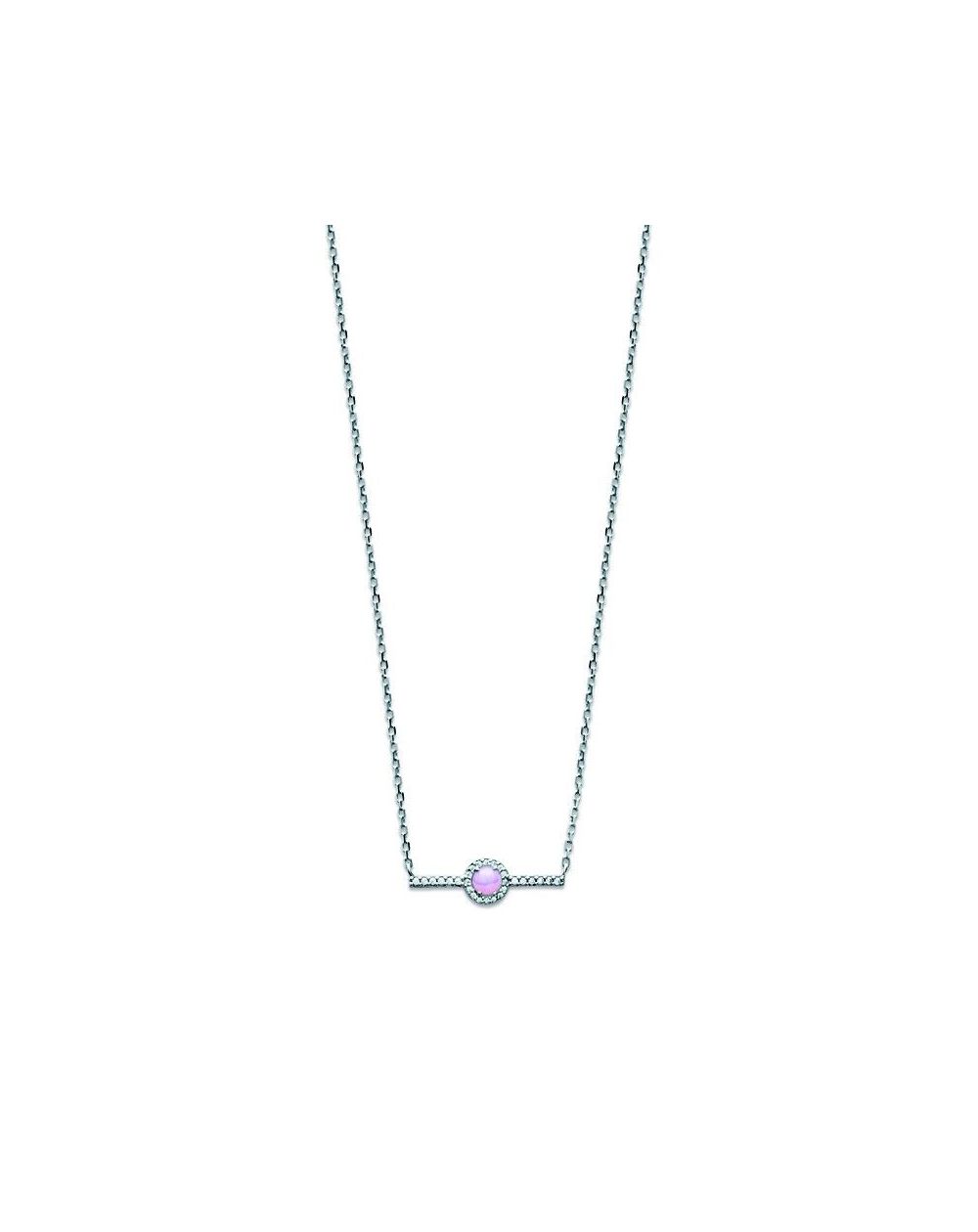 Collier argent 925 rhodie oz ps