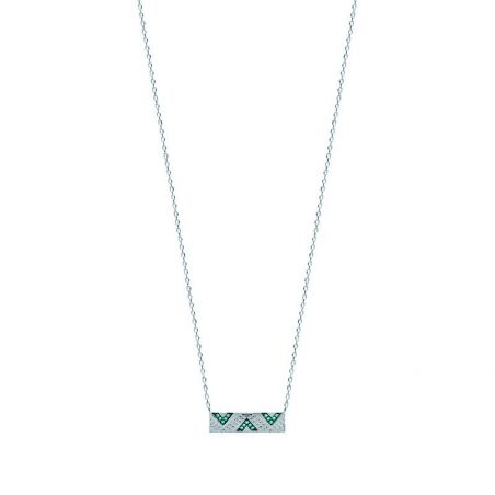 Collier argent 925 rhodie ps