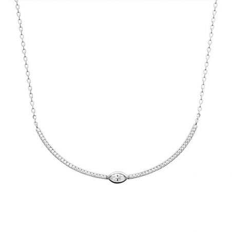 Collier argent 925 rhodie oz