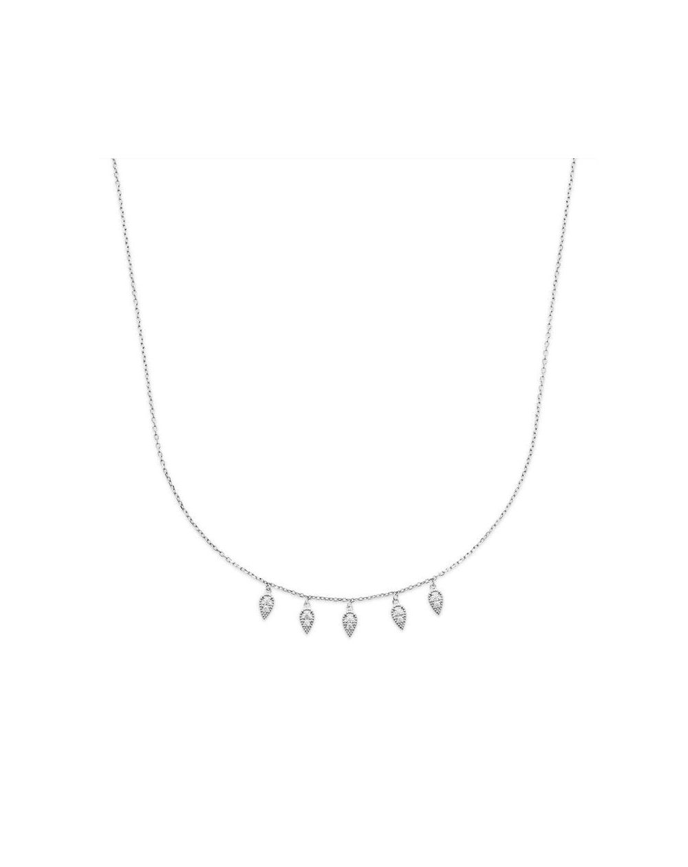 Collier argent 925 rhodie oz