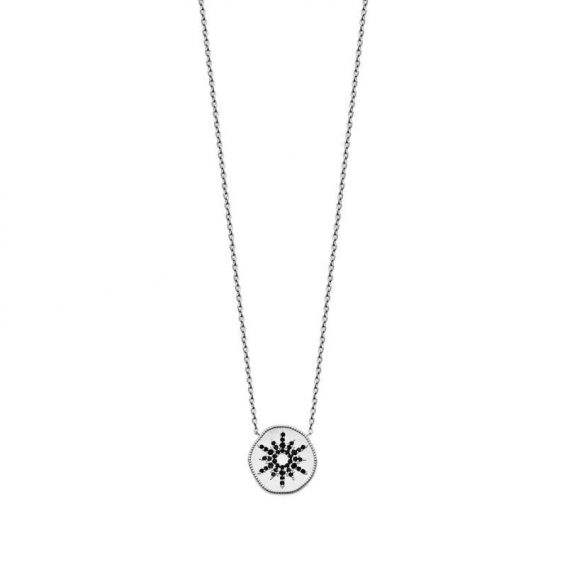 Collier argent 925 rhodie ps