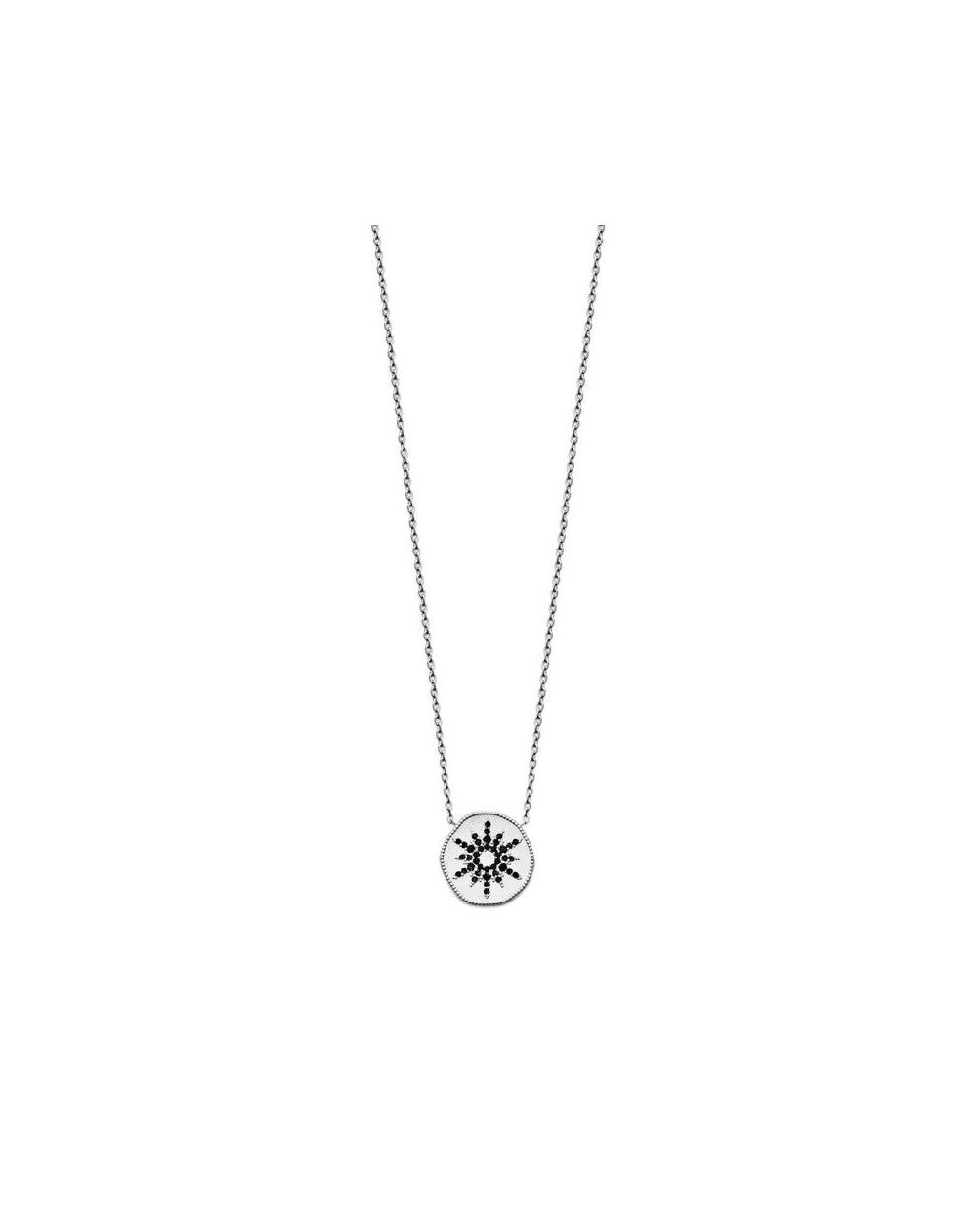 Collier argent 925 rhodie ps