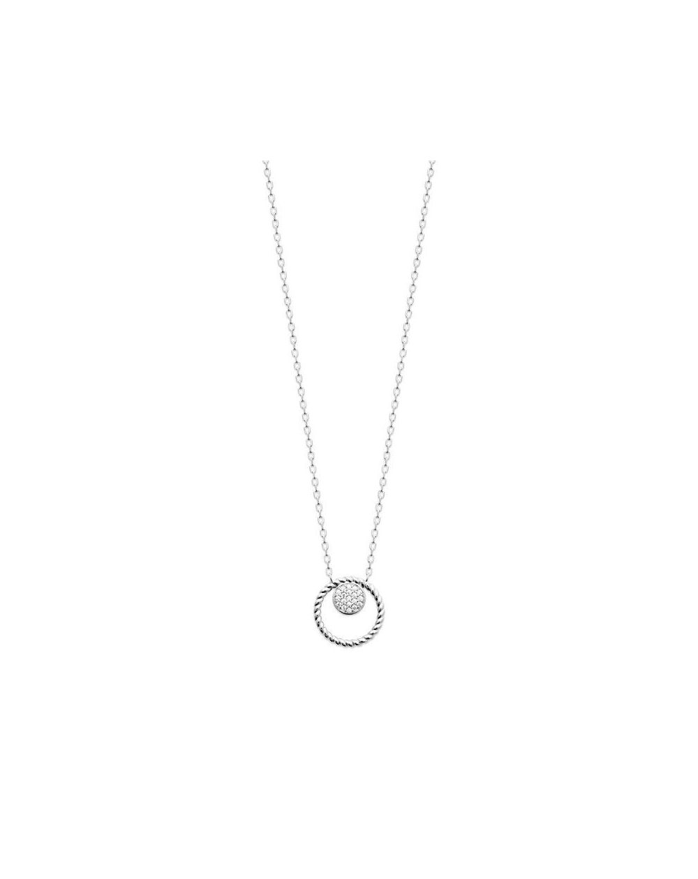 Collier argent 925 rhodie oz