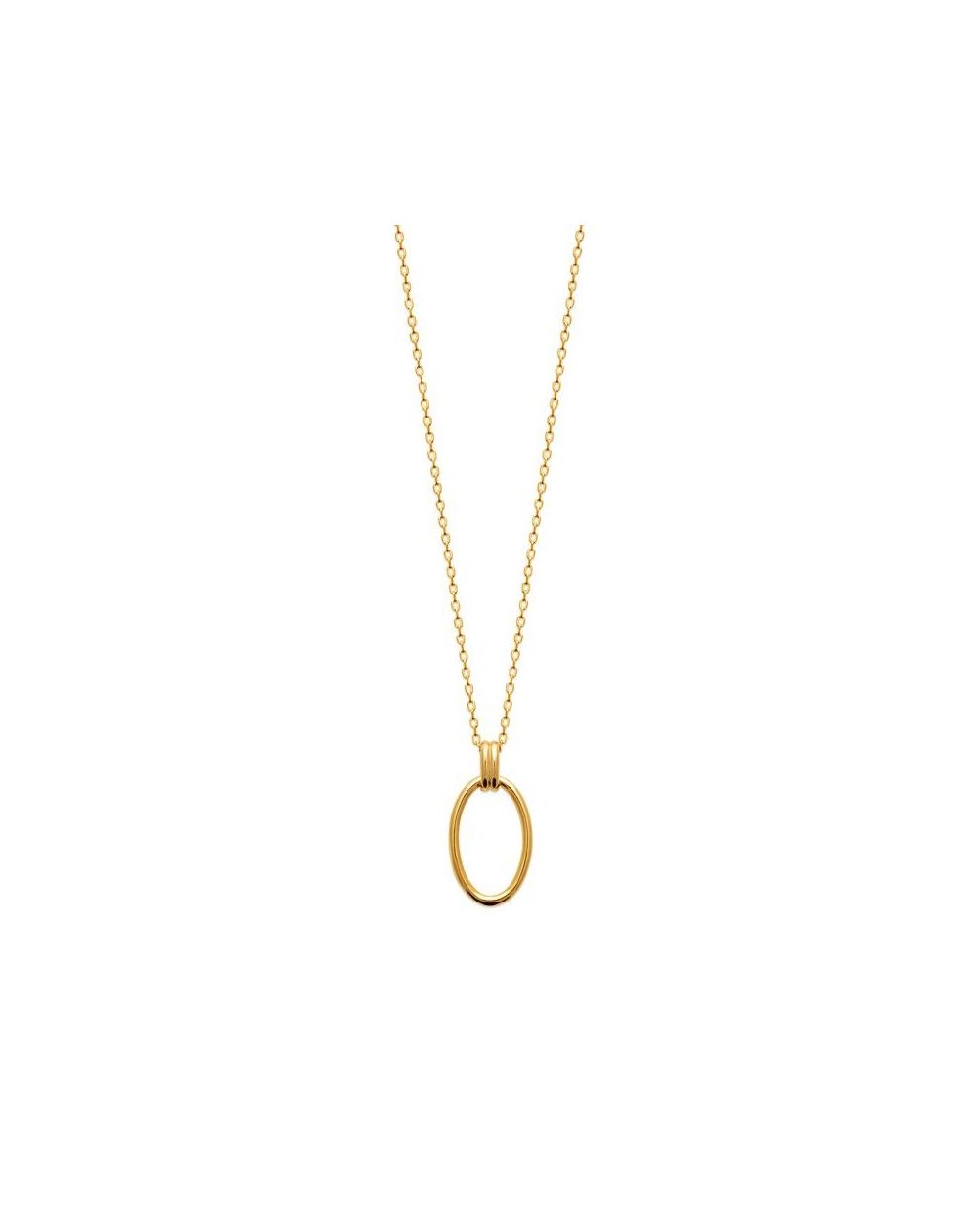 Collier pl-or 750 3mic