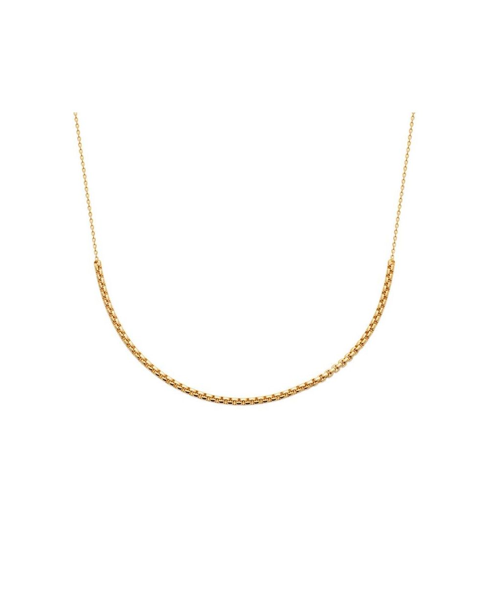 Collier pl-or 750 3mic