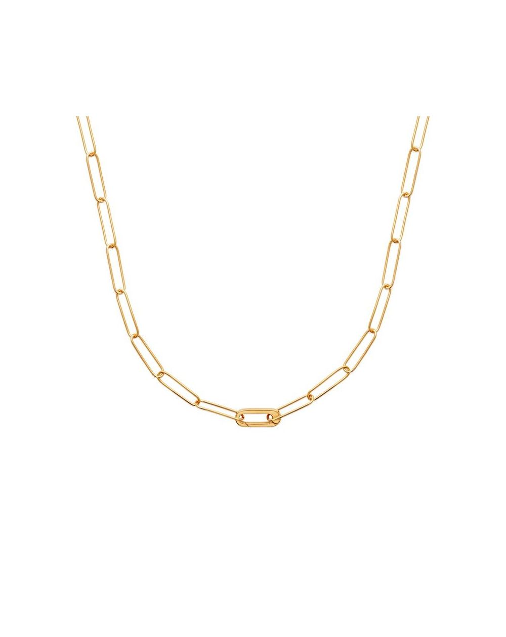 Collier pl-or 750 3mic