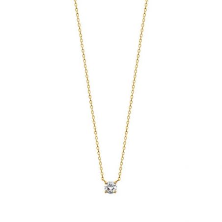 Collier pl-or 750 3mic oz