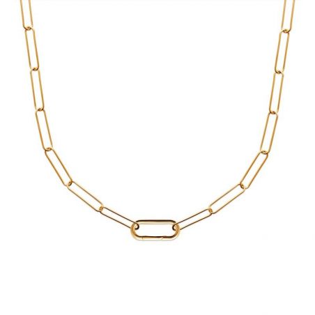 Collier pl-or 750 3mic